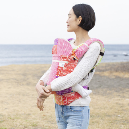 SOUSOUコラボ抱っこ紐用ヘッドサポート-origami｜sun&beachベビーキャリア